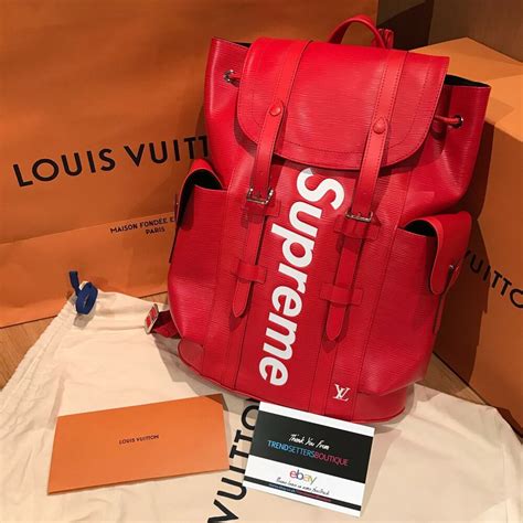 supreme louis vuitton christopher backpack replica|louis vuitton christopher bag.